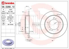 SZ Jimny 1.3i 16V 2W 08526610 Brembo 08526610 ����