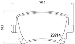 Klocki hamulcowe tuni p85073x Brembo P85073X ����