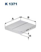 Filtr kabiny chrysler k1371 Filtron K1371 ����