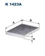   ) Filtr kabiny z weglem k1423a Filtron K1423A 