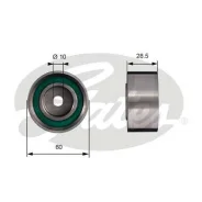 Powergrip MAN TB Tnsnr t42015 Gates T42015 ����