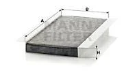 Cabin Air Filter cuk3337 MANN-Filter CUK3337 ����