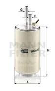 Fuel Filter wk6004 MANN-Filter WK6004 ����