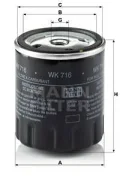 Fuel Filter wk716 MANN-Filter WK716 ����