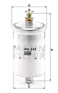 Fuel Filter wk845 MANN-Filter WK845 ����