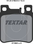MB C-Class W202: C- 2130501 Textar 2130501 ����