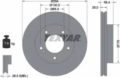 PC Discs 92203203 Textar 92203203 ����