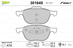 Ford focus c-max 1.6i-2 301649 Valeo 301649 ����