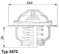 Audi a3 03- a4 04- 347287d Wahler 347287D ����