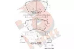 �������� ��������� ������� R Brake (��������������� �������� � �����. ) R Brake RB2108 RB2108 ����