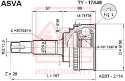 Toyota ty17a48 ASVA TY17A48 ����