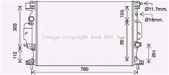 Rad. Mond fd2642 AVA Quality Cooling FD2642 ����