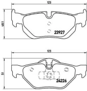 Klocki hamulcowe tuni p06038x Brembo P06038X ����
