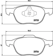 Klocki hamulcowe tuni p24061x Brembo P24061X ����