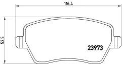 Klocki hamulcowe tuni p68033x Brembo P68033X ����