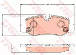 ������� �������� ������! MB Vito W447 1.6-2.1CDi 14 GDB2102 TRW GDB2102 GDB2102 ����