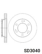 ���� ��������� 41441-08130 SsangYong Rexton (02-) �����. d=294 (�/� ��� ABS) SD3040 ����