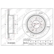 ���� ��������� (���) Mitsubishi Pajero 06-20 / Montero 06- ST4615A037 ����