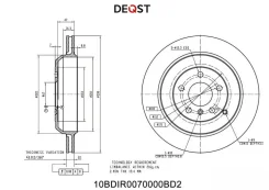 ���� ��������� ������ Mercedes BENZ W164 M-Klasse Deqst 10BDIR0070000 10BDIR0070000 ����