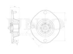 ����� ��������� ������������ ������ Chevrolet Lanos UNIO RMP13087 RMP13087 ����
