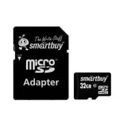 ����� ������ MicroSD SmartBuy 32 �� 10 Class + ������� SD ����