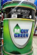 MolyGreen Euro Protect. 5W-40, �������������, 1��. ����