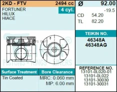 ������� ��������� Teikin 46348AG 0.50 (4��/����) 46348AG050 ����