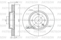 ���� ��������� ���. (d = 256 mm) Chevrolet Aveo 11- / Cobalt (UZ, � ABS ! ) 13- / Ravon R4 16- Patron ���. PBD1433 PBD1433 ����