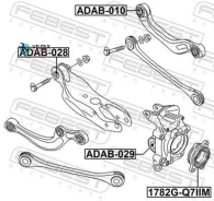 ����������� ������ ����� Febest ADAB029 ADAB029 ����