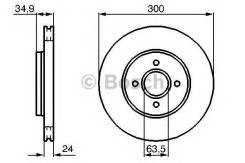   FORD Mondeo (00-07)  (1. ) Bosch [ALI91374] 0986479048 
