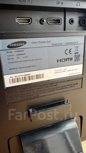 Samsung. 28", ���������� �� (LCD, LED, QLED) ����