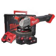���. ������� ���������� ��� MILWAUKEE M18 FSAG125XB-502X, 125 ��, 8500 ��/���, 2� ��� � ��, ���� ����