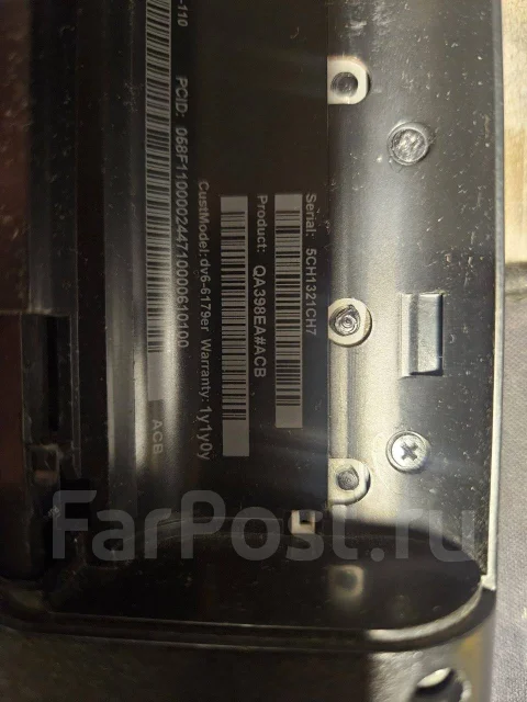 HP Pavilion dv6-6179er. 15.6", 2,9����, ��� 4 ��, ���� 240���, WiFi: 1, Bluetooth: 1 ����