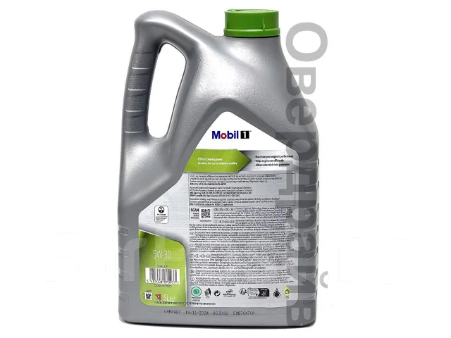 Масло моторное Mobil 1 ESP 5W-30 5л ACEA C3, API SP, синтетическое, 5 л ...