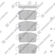 ������� �������� �.! Toyota Corolla 1.4/1.6WT-i 01-02 SP1555 Sangsin Brake SP1555 SP1555 ����
