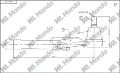 ���������� ������� L Mando DSA020621 Chevrolet Rezzo Mando ���. DSA020621 DSA020621 ����