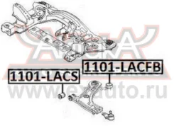 ����������� ��������� ������ ������ ASVA 1101-Lacfb 1101LACFB ����