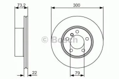 ���� ��������� �������� ������������� BMW 3-����� F30/F31/F80 (2011-2020) [178Bosch0986479A18] 0986479A18 ����