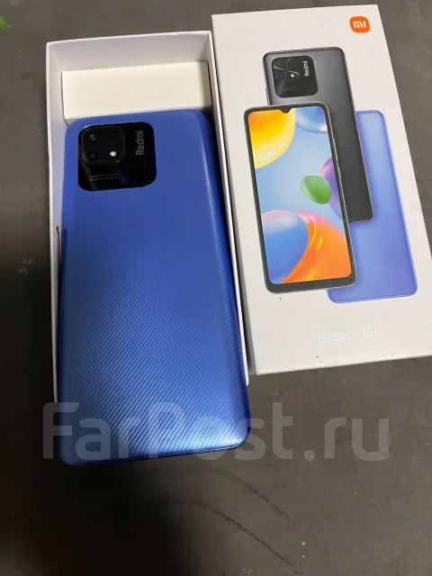 Xiaomi Redmi 10C. �/�, 128 ��, 4G LTE, Dual-SIM, NFC ����