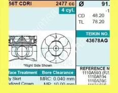 ������� ��������� Teikin 43678AG 0.50 (4�� ����) Teikin 43678AG-050 43678AG050 ����