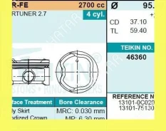 ������� ��������� Teikin 46360 0.50 (4�� ����) Teikin 46360-050 46360050 ����