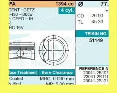 ������� ��������� Teikin 51149 0.50 (4�� ����) Teikin 51149-050 51149050 ����