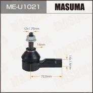 ���������� ������� ���� Masuma Chevrolet AVEO (T300) 12-18 Masuma ������� ME-U1021 | �������� �� ��, ������, 5 ����� | �������� �� 12 ��� | ������ � �...