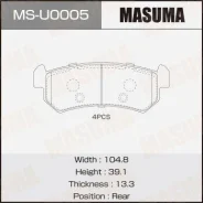 ������� �������� Masuma, P10001 rear (1/12) Masuma ������� MS-U0005 | �������� �� ��, ������, 5 ����� | �������� �� 12 ��� | ������ � ������� | ������...