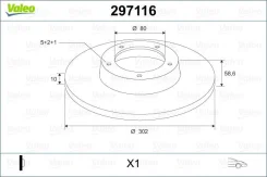 ���� ��������� (������ 197116) Valeo PHC 297116 297116 ����