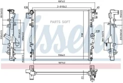 �������� ��������� Nissens 61037 61037 ����