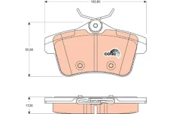 Brake pad set gdb1828 TRW GDB1828 ����
