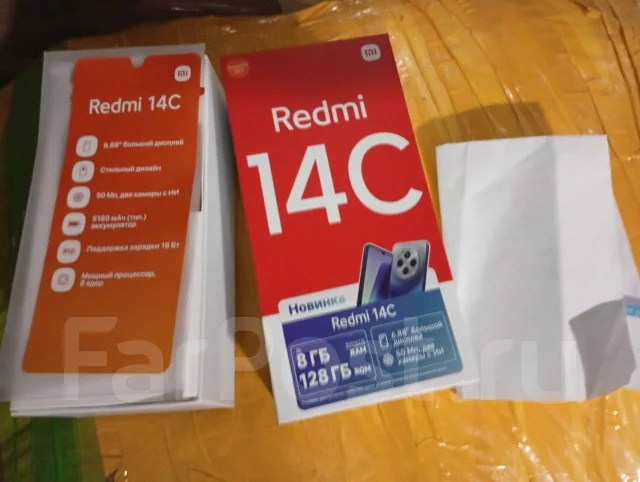 Xiaomi Redmi 14C. �/�, 128 ��, ������, 3G, 4G LTE, Dual-SIM, NFC ����