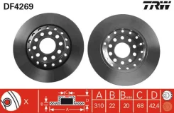 DF4269_���� ��������� ��� df4269 TRW DF4269 ����