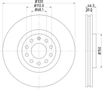 ���� ��������� AUDI, SEAT A4, A6, EXEO, S4, S6, ������ �������� 8D0615301K ����